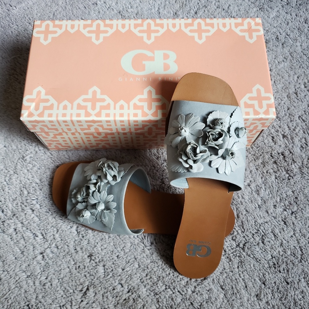 Gianni Bini Floral Sandals